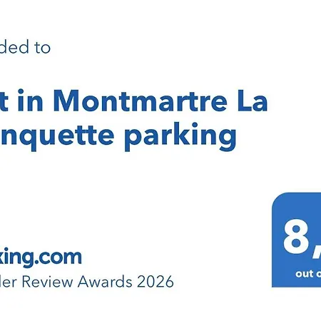 Flat In Montmartre La Planquette Parking Paříž